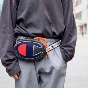 Champion Dark Grey Prime Waist Pack black Brand New
